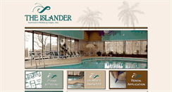 Desktop Screenshot of islanderapartments.com